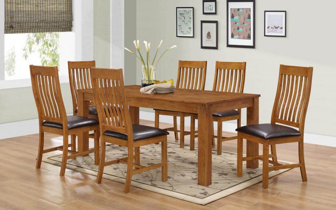 Adderley Dining Set Walnut